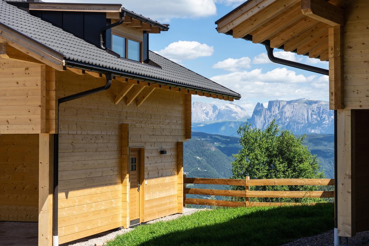 Camping Chalet Salten San Genesio Atesino Buitenkant foto